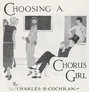 Impresario Prints: Choosing a Chorus Girl