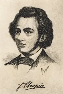 Thick Prints: Chopin / Anon Etching