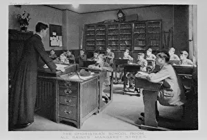 Classroom Prints: Choristers room, All Saints Church, Margaret Street, London