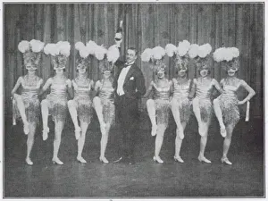 Chorus of the cabaret show Champagne Time, London (1927)