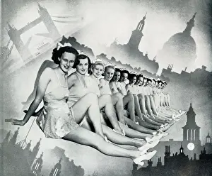 Palladium Prints: Chorus line at the London Palladium