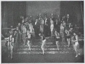 Chorus Prints: Chorus of The Midnight Follies cabaret show, London (1927)
