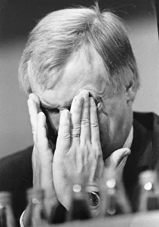 Rubbing Prints: Chris Patten, British Conservative politician