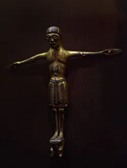 Gilded Prints: Christ. 12th century. Lombardy, Italy