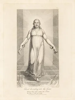 Keys Prints: Christ descending into the Grave (Plate I)