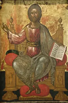 Majesty Prints: Christ in Majesty. Second half of the 16th century. Wooden i