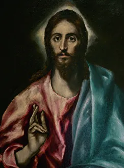 Christ the Saviour, circa 1608-1614, by El Greco