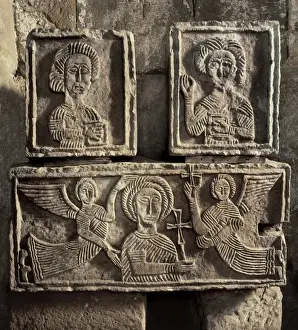 Christ Supported by Two Angels. 7thc. SPAIN