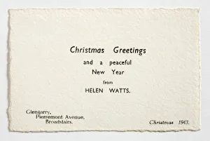 Geffrye Museum Gallery: Christams card