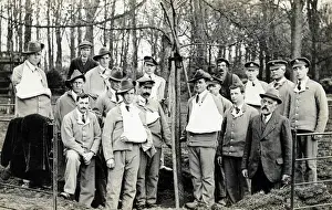 Away Prints: Christening 1918 Tree Planting Soldiers Group