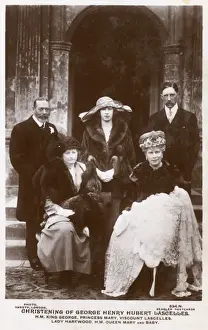 Christening of George, son of the princess Royal