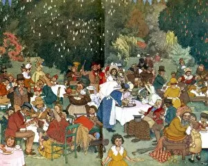 Images Dated 18th April 2011: The Christening Party by William Heath Robinson