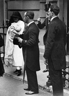 Infancy Gallery: Christening of Queen Elizabeth II