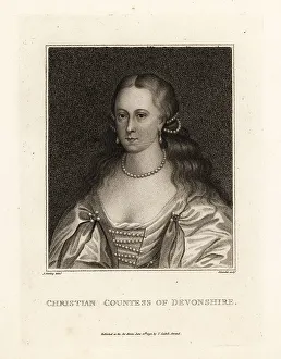 Royalist Prints: Christian Cavendish, Countess of Devonshire
