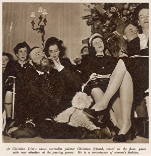 Christian Diors Spring Fashion Show, 1948 Christian Diors Spring Fashion Show, 1948