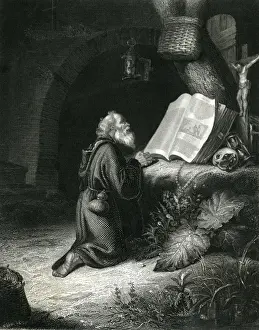 Word Prints: Christian Hermit