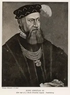 1559 Prints: Christian Iii / Danish Roy