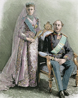 Bridegroom Gallery: Christian IX (1818-1906). King of Denmark (1863-1906)