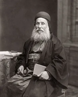 Christian Maronite priest, Lebanon c. 1890 s