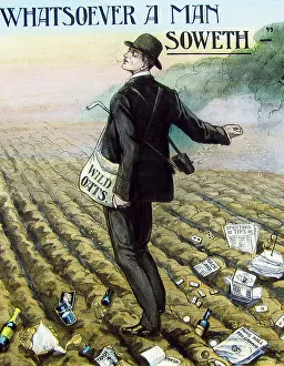 A Christian morality message Victorian period