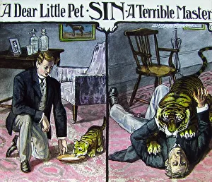 A Christian morality message Victorian period