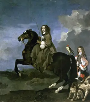 Sebastien Prints: Christina of Sweden (1626-1689)