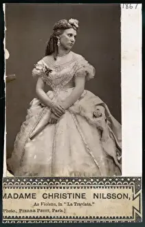 Swedish Prints: Christine Nilsson / Cdv