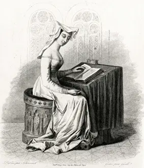 1430 Prints: Christine De Pisan / Mono