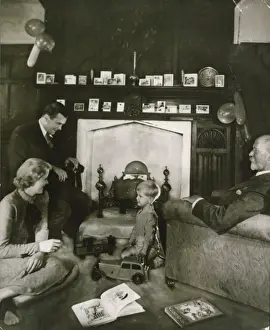 Mantlepiece Prints: Christmas 1930S