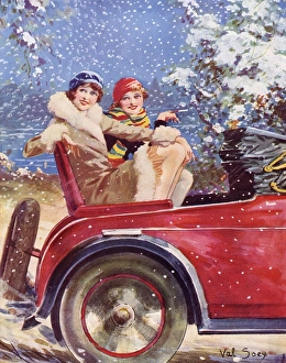 Images Dated 16th April 2012: Christmas in the 1930s - Dicky Bird by Val Soey