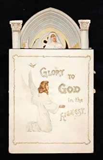 Angels Collection: Christmas card, Glory to God in the Highest