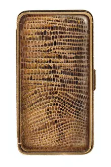 Images Dated 9th May 2018: Christmas card in the shape of a cigar box