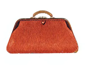 Christmas card in the shape of a purse