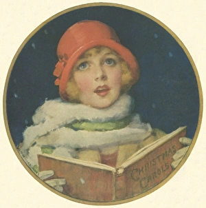 Traditional carol singers