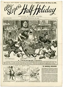 Carols Prints: Christmas Carols / Ally Sloper