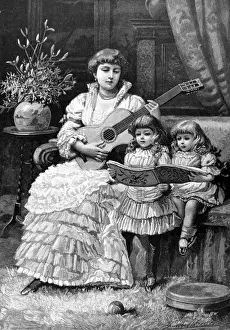 Christmas Carols in a Victorian Household, 1885