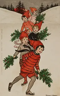 Christmas children by Florence Hardy