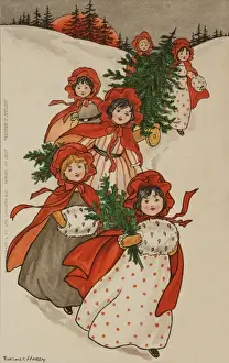 Christmas children by Florence Hardy