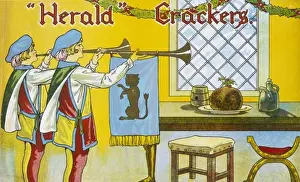 Christmas Cracker box label