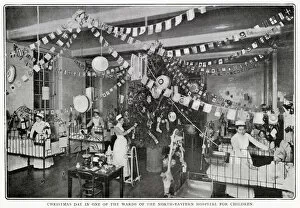 Chains Collection: Christmas Day at the North Eastern Hospital 1904