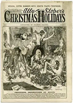 Painful Prints: Christmas decorations / Ally Sloper