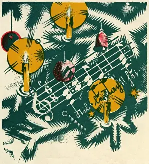 Notation Prints: Christmas design