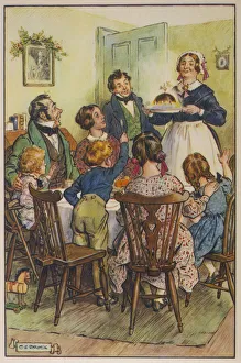 Images Dated 20th March 2018: CHRISTMAS DINNER