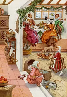 Meal Collection: Christmas Dinner in an Elizabethan Home by Pauline Baynes
