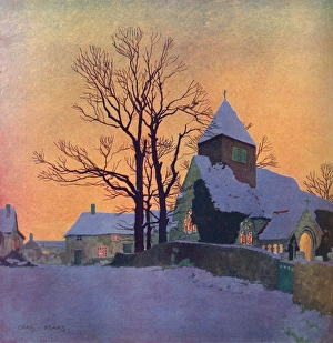 Images Dated 27th April 2012: Christmas Eve by Charles Pears