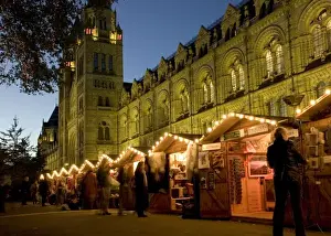 Visitor Prints: The Christmas Fair at the Natural History Museum, London