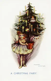 A Christmas fairy
