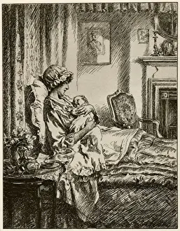 Her Christmas Gift to Him by Fred Pegram, WW1