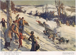 Pace Gallery: A Christmas Morning On The Hill Side, by W. Bryce Hamilton