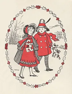 Berries Prints: Christmas Motif